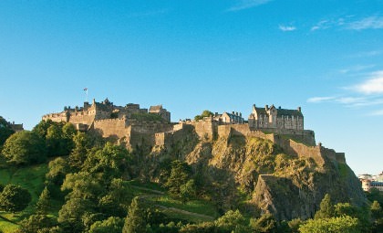 Het kasteel van Edinburgh