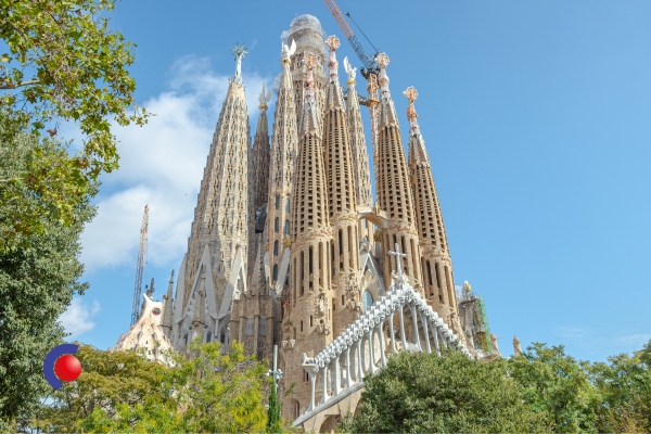 Sagrada Familia in Barcelona, Spanje
