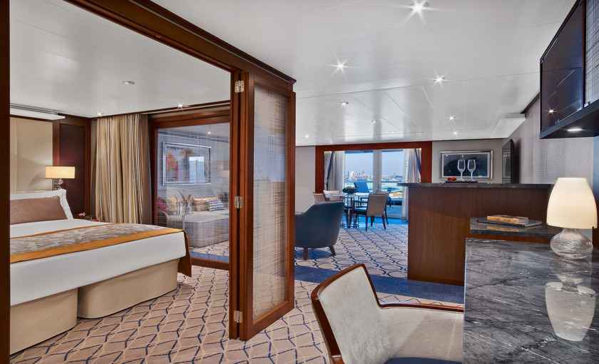 Penthouse Suite  Ovation Schip Seabourn