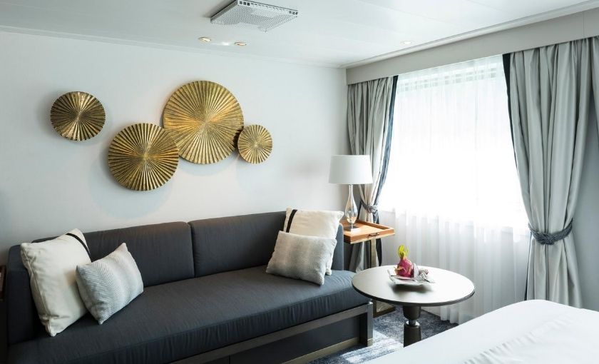 Yacht suite Luxe schip Crystal Esprit