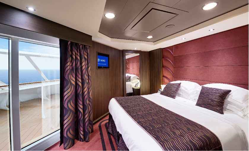 MSC buitenhut met balkon  BW