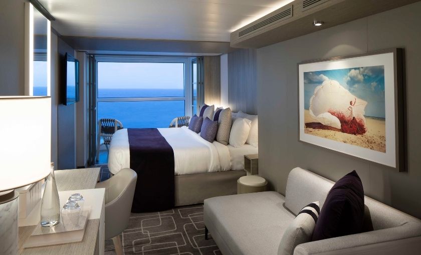 Celebrity cruises buitenhut met balkon C3