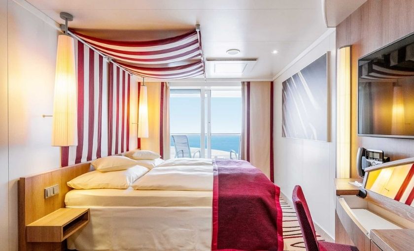   AIDA cruises Garantie comfort buitenhut met balkon