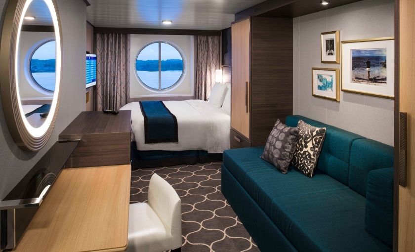  Royal Caribbean buitenhut zonder balkon 2O