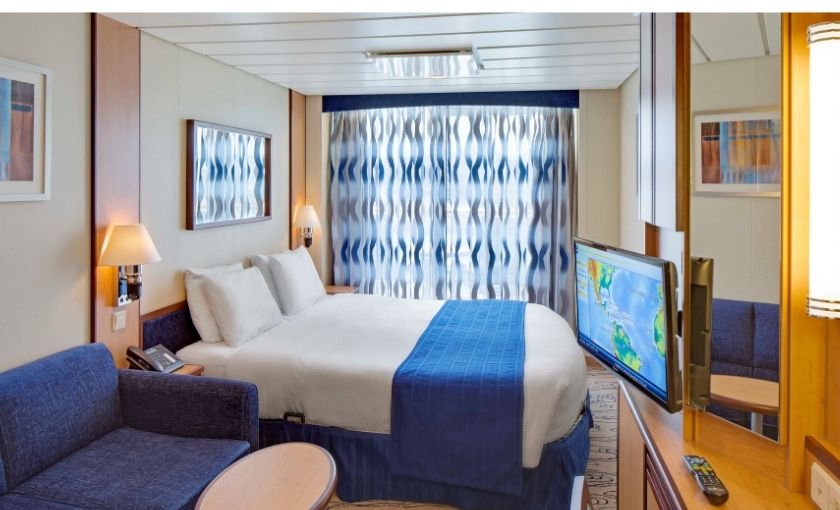 Royal Caribbean buitenhut zonder balkon 2M