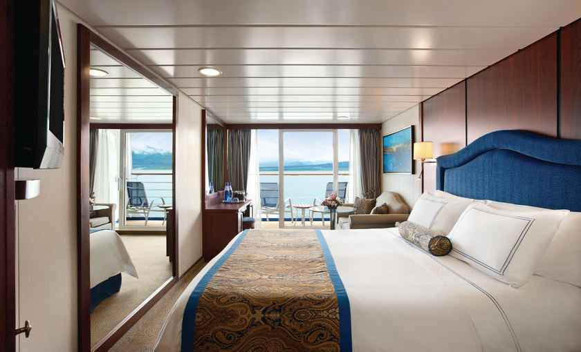 Buitenhut balkon kleinschalig schip Oceania