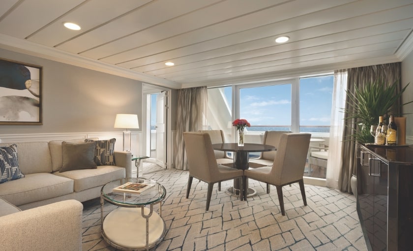 Owners suite kleinschalig schip Oceania