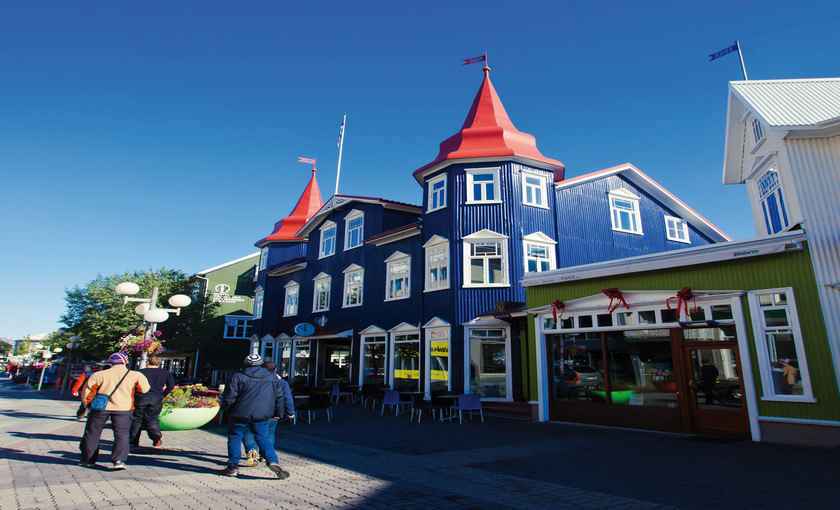 Winkeltje in isafjordur, Ijsland