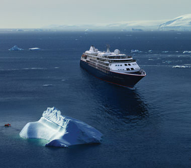 Expeditiecruises met ultramoderne Silver Cloud Expedition van rederij Silversea Cruises