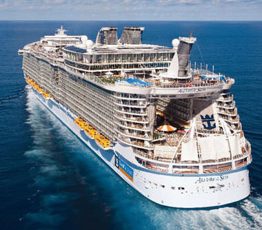Allure of the Seas cruise funschip