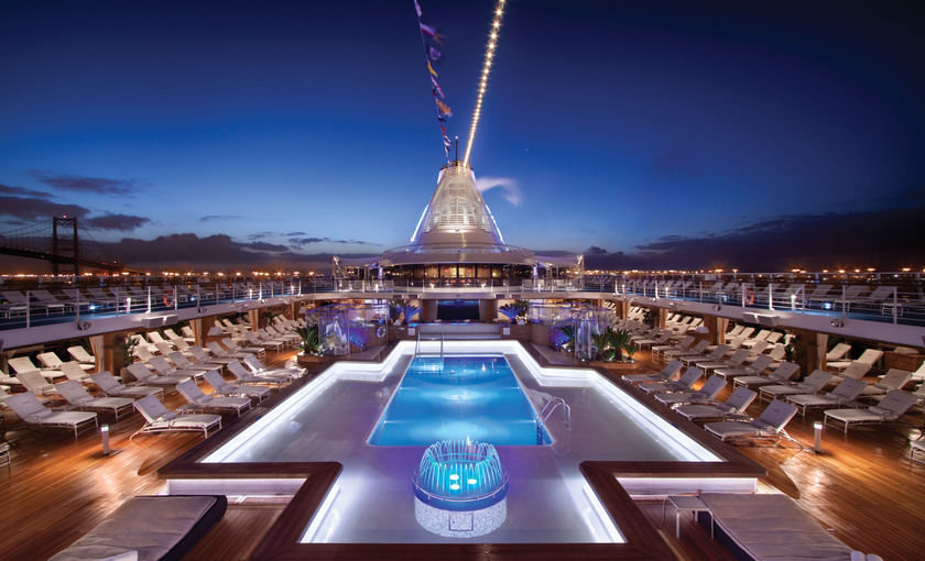 Pooldeck Oceania cruises