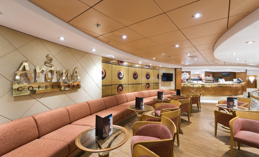 Aroma Coffeelounge op de MSC Opera