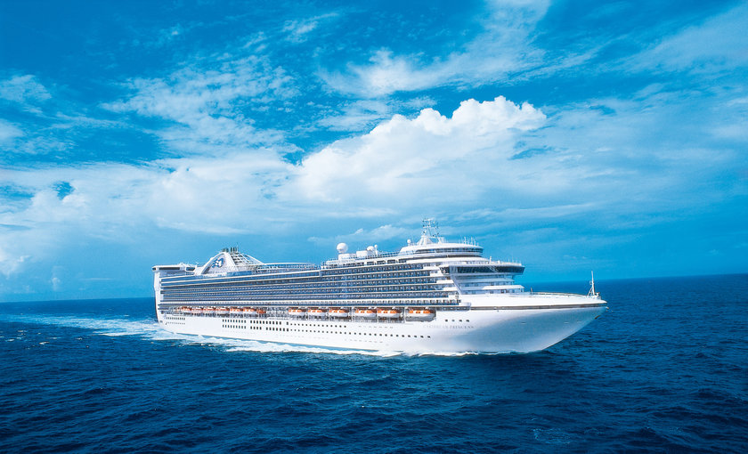 De Caribbean Princess van Princess Cruises