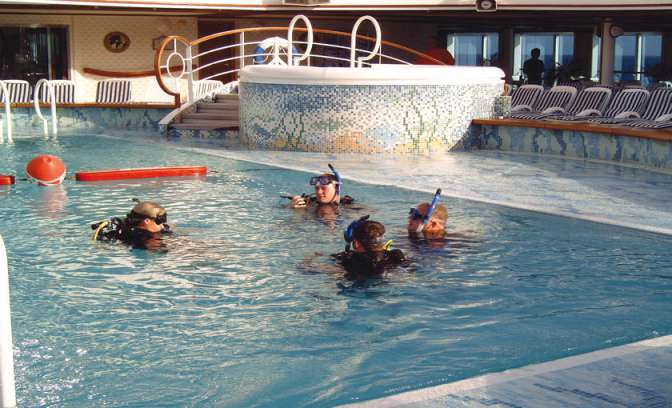 Een duikles op de Caribbean Princess van Princess Cruises