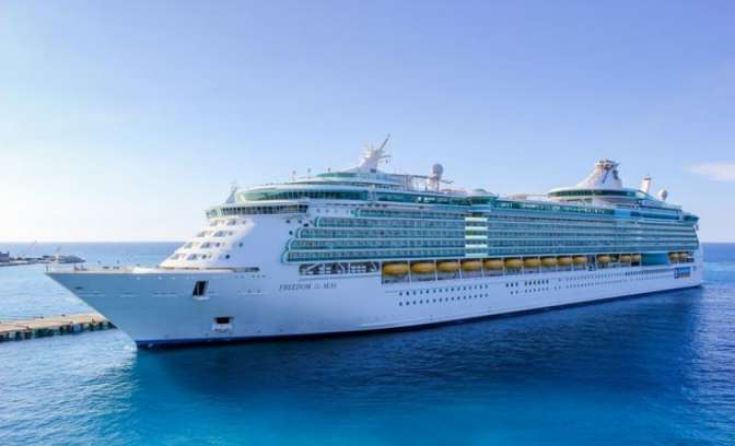 Het volledige schip de Freedom of the Seas