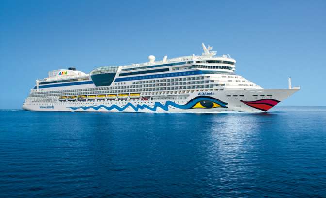 Schip AIDAbella van AIDA cruises