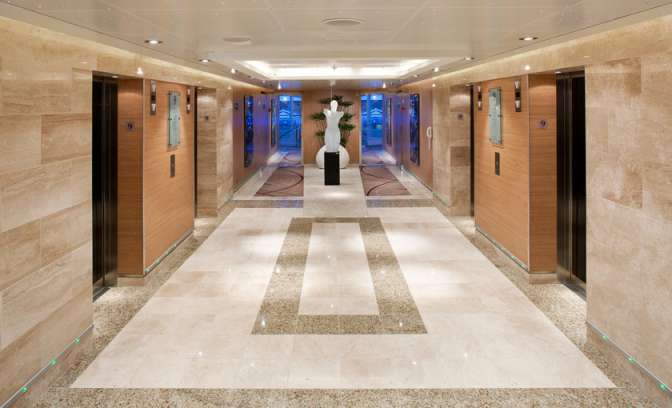lobby van Seabourn Odyssey
