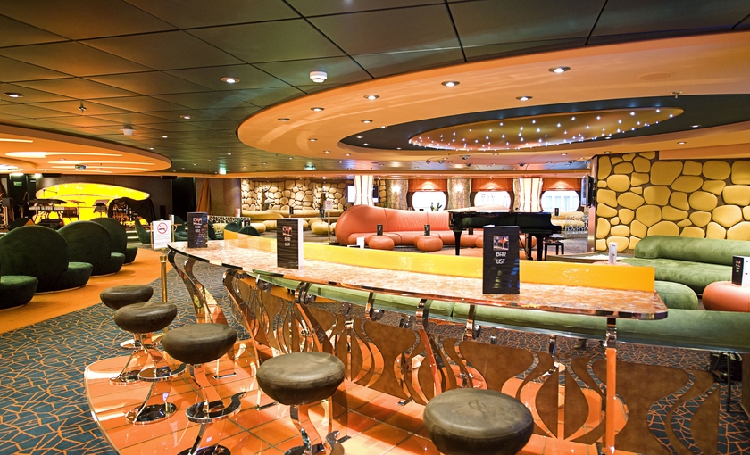 Cocktailbar op de MSC Fantasia