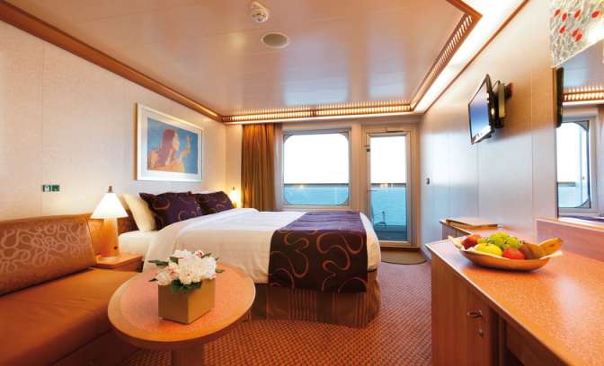 Een balkonhut op de Costa Fascinosa