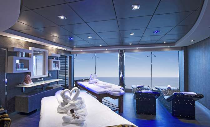 Spa faciliteiten op de MSC Preziosa