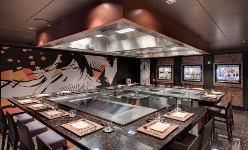 msc seaview teppanyaki