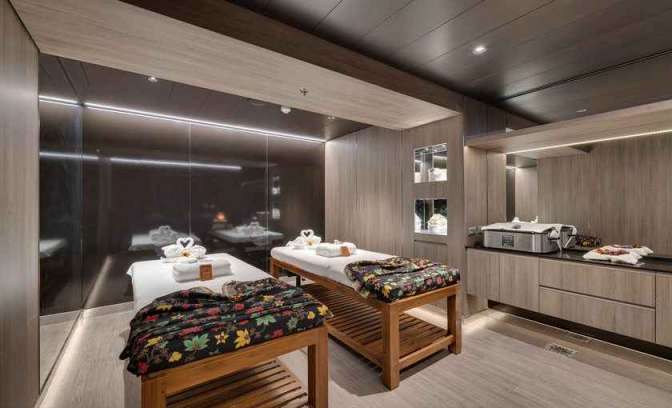 MSC seaview spa faciliteiten