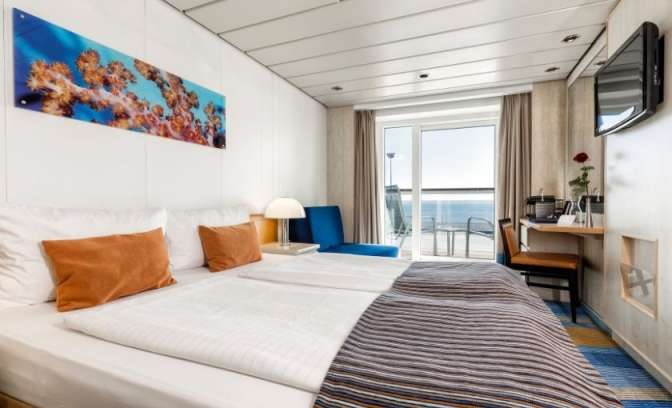 Balkonhut Mein Schiff Herz