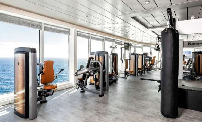 Fitness centrum Mein Schiff 1