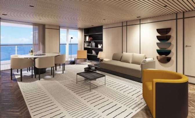 Norwegian Prima the haven suite