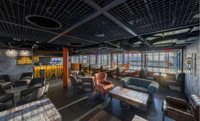 The Box bar jeugdbar MSC World Europa