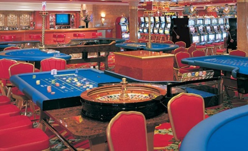 Een casino op de norwegian Sun