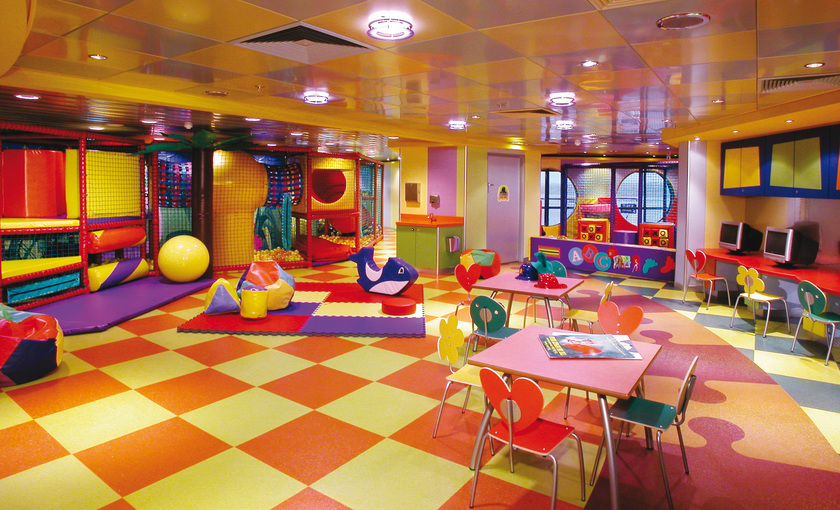 Kinderspeelruimte op de Norwegian Dawn van NCL