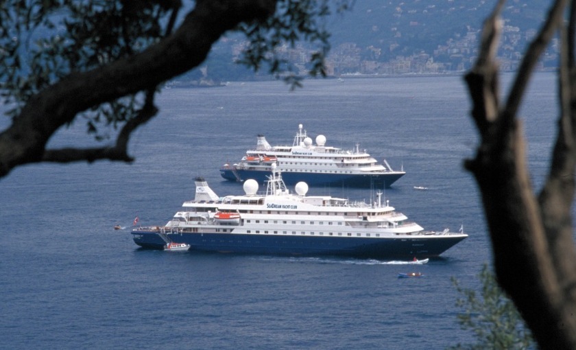 De SeaDream I en II van SeaDream Yacht Club