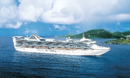 Ship tour Golden Princess