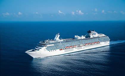 ship tour Coral Princess