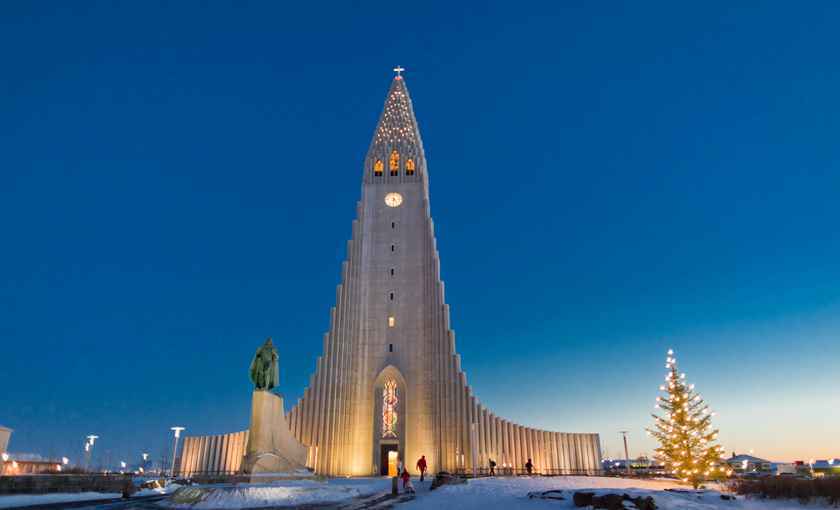 Hallgrímskirkja in Reykjavik
