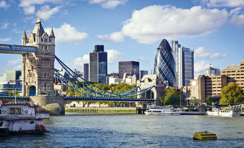 Tower bridge in Londen